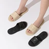 Lightweight Travel Slippers Women 2025 Summer Open Toe Soft Eva Bathroom Slides Woman Comfort Casual Non-Slip Flip Flops Ladies 1