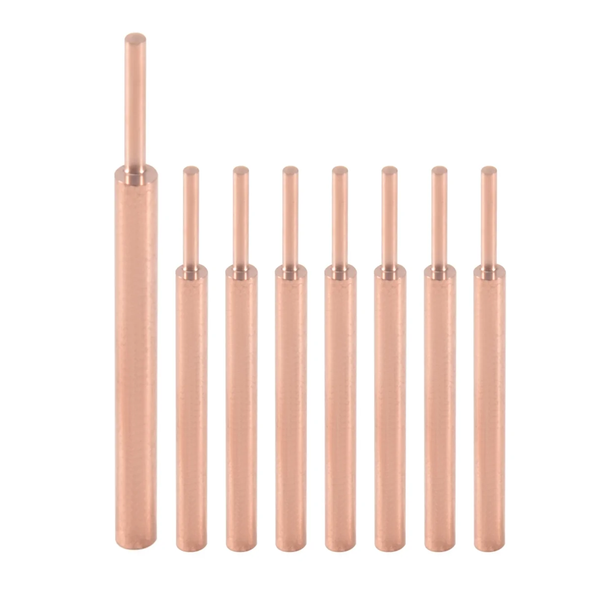 8PCS Welding Needle Aluminum Oxide 3mm Eccentric Rod Welding Machine Pen Brazing Battery Nickel Plate ZJY