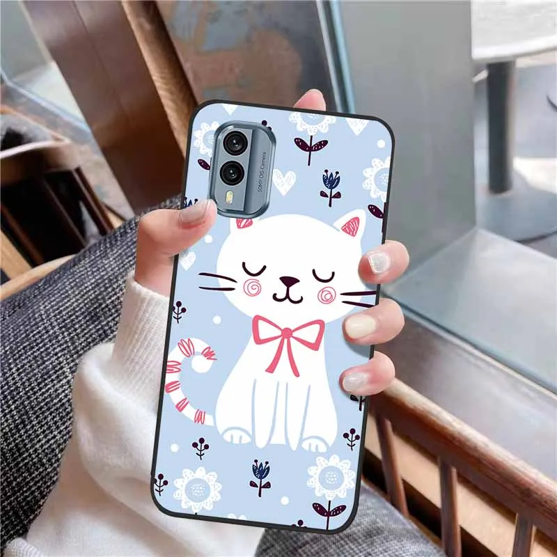 3D Soft Relief Flower Silicone Emboss Painted Cover
