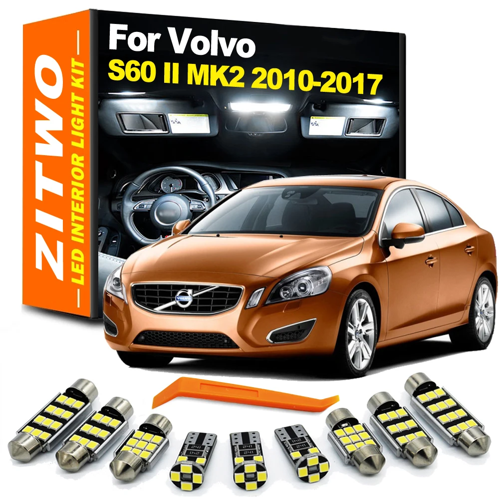 

Двойного интерьера с держателем лампы для Volvo S60 2 II MK2 2010 2011 2012 2013 2014 2016 2017