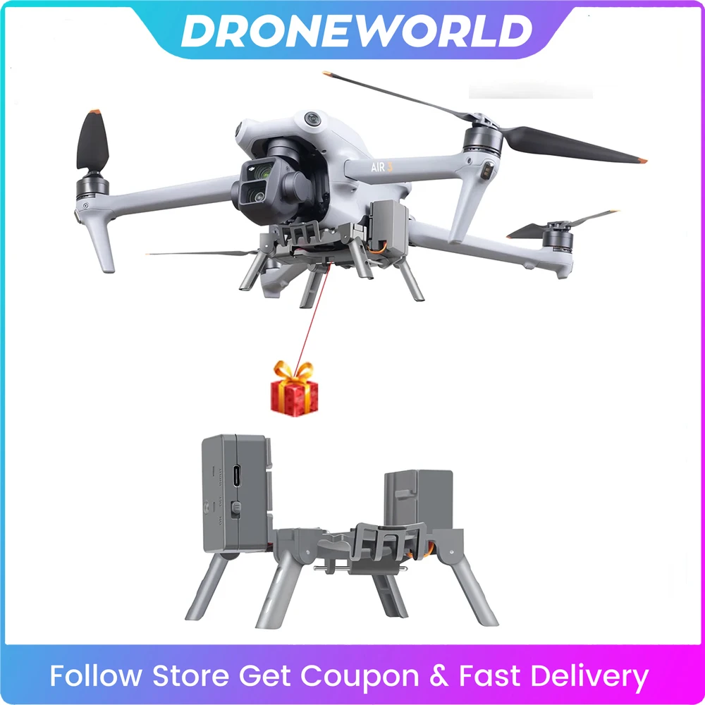 

Система Airdrop для DJI Air 3, рыболовная приманка, обручальное кольцо, подарок, спасательный тротуар для DJI MINI 3 Pro, аксессуары для дрона