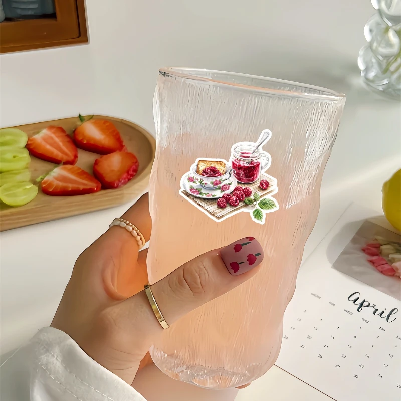 20개입 수채화 마을 주방 가정 요리 핸드 어카운트 스티커 문구류 노트북 냉장고 여행가방 스케이트보드 휴대폰 스티커