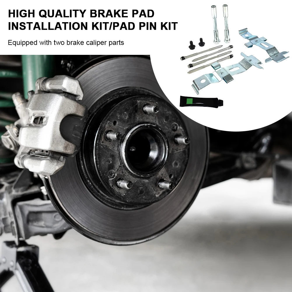 Car Front Brake Pad Pin Fitting Caliper Kit BPF1894A Front Disc Brake Caliper Hardware Kit For Range Rover 2009- Brembo 380mm