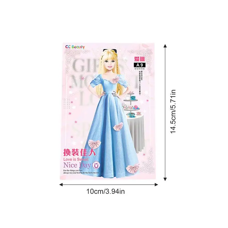Magnetic Fun Paper Dolls, Magnetic, Disney Princess, Cinderella