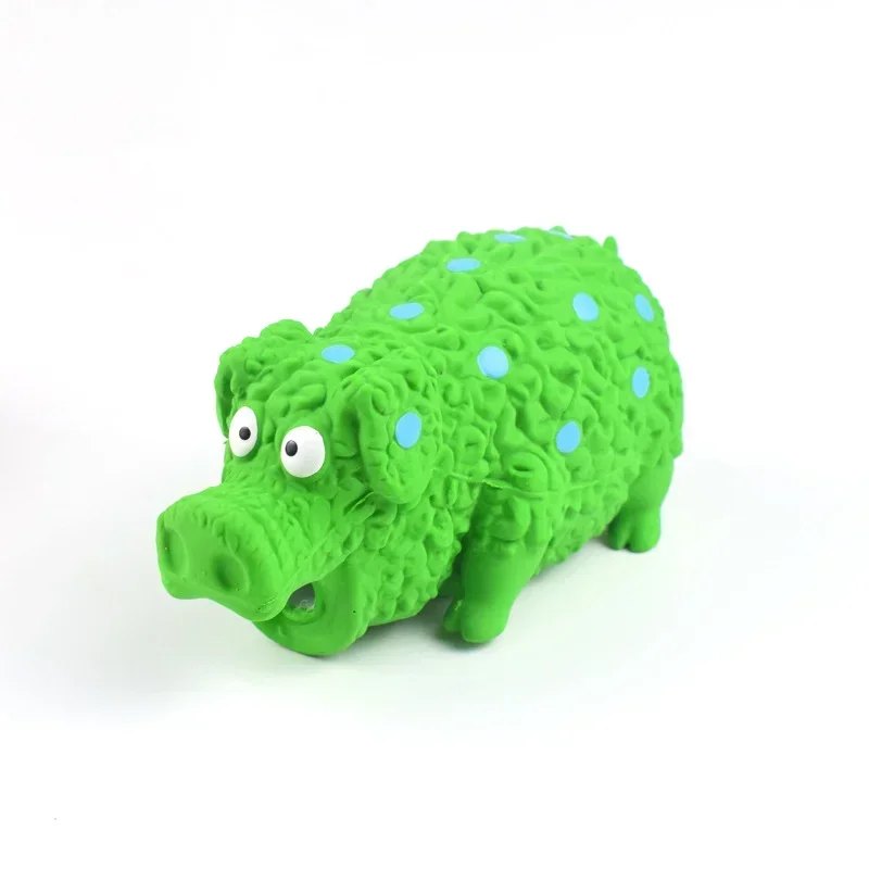 Cute Grunting Pig Squeaky Dog Chew Toy