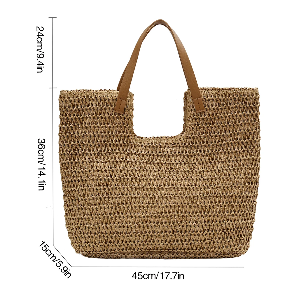  Straw Mesh Tote Bag for Women Mesh Hollow Woven Tote Bag Large  Travel Shoulder Handbags Beach Bag Hobo Bag for Holiday (Khaki) : Clothing,  Shoes & Jewelry