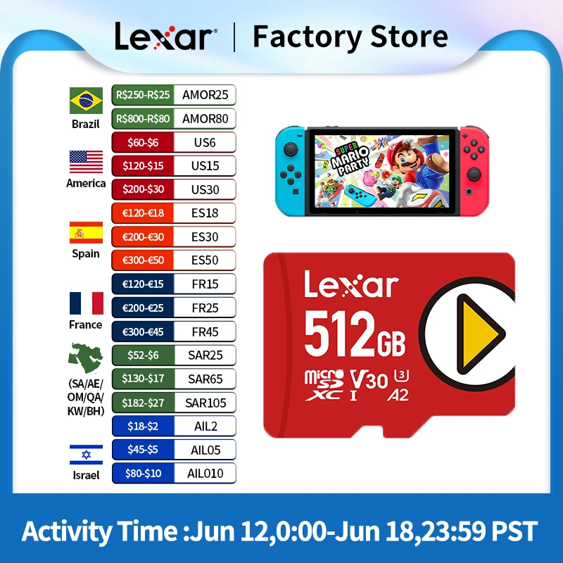 1tb Micro Sd Card Nintendo Switch Lexar Sd Card Nintendo Switch