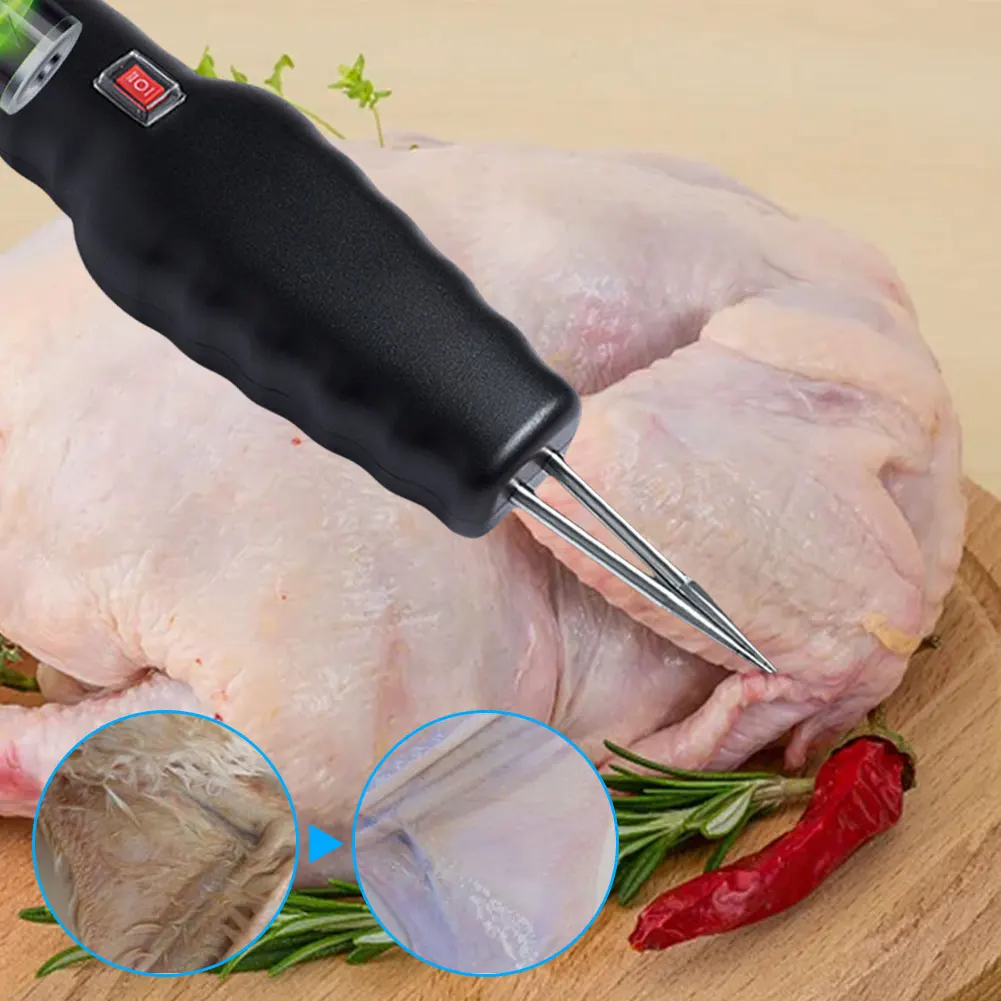 Electric Chicken Plucker Machine Poultry Short Hair Plucking Tool Multi-Function Automatic Chicken Hair Removal for Duck Goose