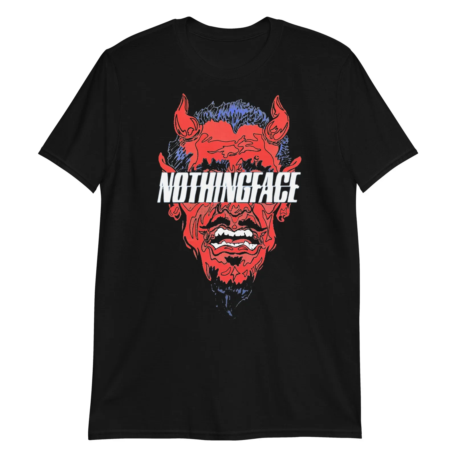 Notingface Devil Face Industrial Metal Nu-Metal Band T-Shirt