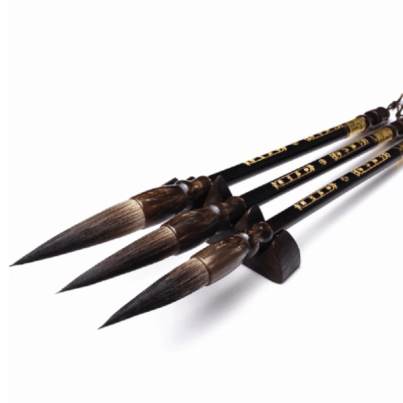 Calligraphy Brush Paint Brush 3Pcs Chinese Calligraphy Brush Traditional Painting Brush