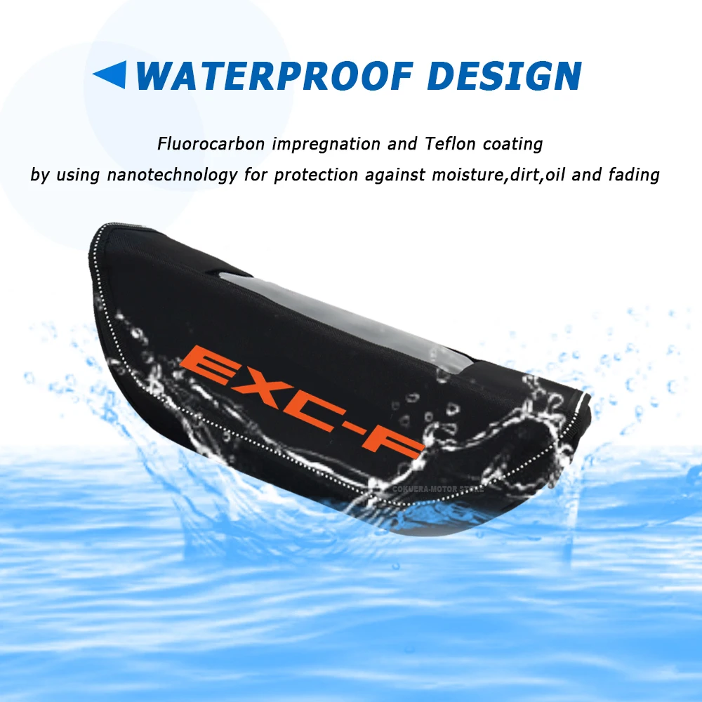 For EXC-F 250 350 450 500 EXC-F EXC-F Six Days 2022 2023 Motorcycle Handlebar Bag waterproof handlebar travel navigation Bag