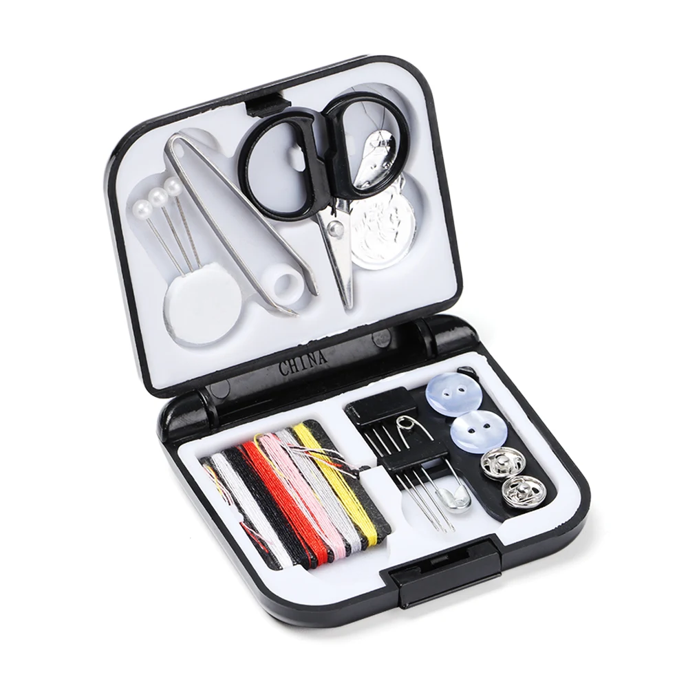 Description Picture 4 of itemMini Sewing Kit for Mending and Sewing Portable Home Travel Sewing Box Needle Threads Box Set DIY Sewing Tools & Accessories