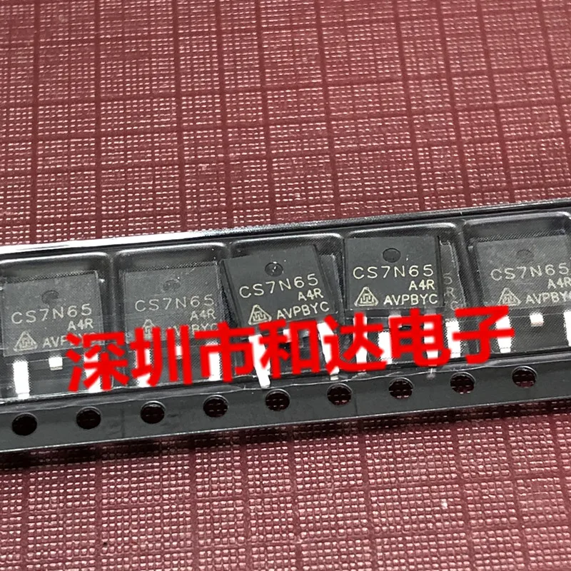 

10 шт. Оригинальный Новый CS7N65A4R MOS FET TO-252 650V 7A