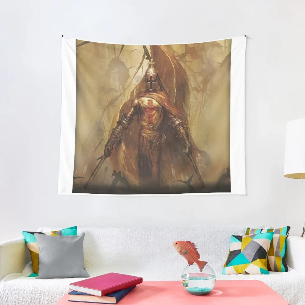 

Knight Templar Tapestry Art Mural Bed Room Decoration Tapestry