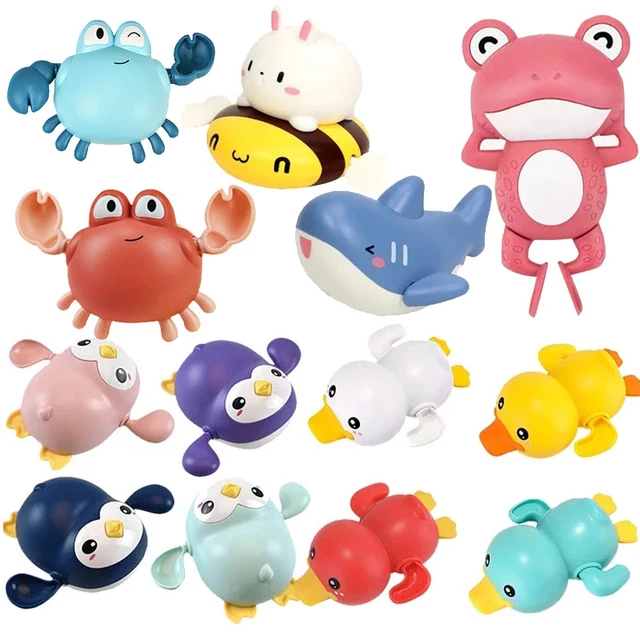 Bath Toys for 1 2 3 4 5 Years Old Boys Girls Kids Gift, Wind-Up Bathtub  Baby Bath Toys for Toddlers 1-3, Swimming Pool Water Toys for Kids Ages 4-8