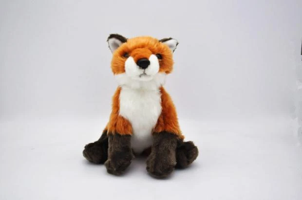 2022 New Arrival Plush Fox Toys Stuffed Fox Toys Lifelike 25cm Sitting Size  Soft Fox Toys - China Plush Fox and Soft Plush Fox price