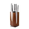 360° Rotatable Magnetic Knife Block Wood Knife Holder Double-Sided Magnetic Knife Stand High-Quality Kitchen Organizer Block 6