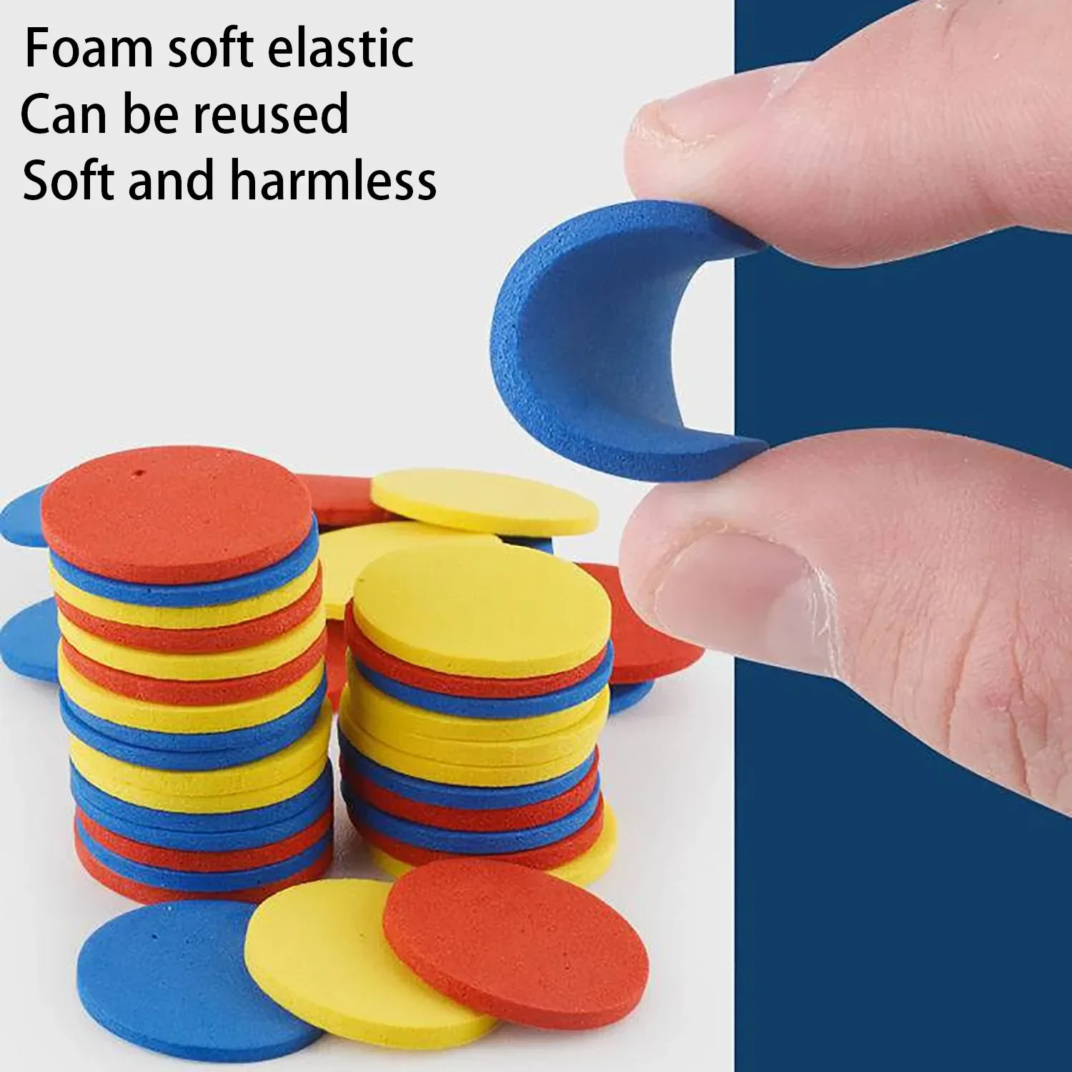 Children Fun Toys Flying Saucer Guns Ejection Flying Disc EVA Soft Bullets Toy Gun Kids Outdoor Games Interactive Sport Toys 3
