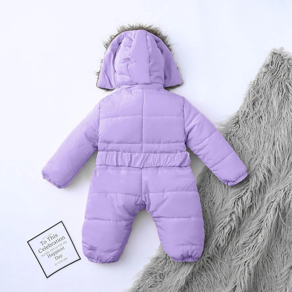 Baby Winter Down Snowsuit Romper 3