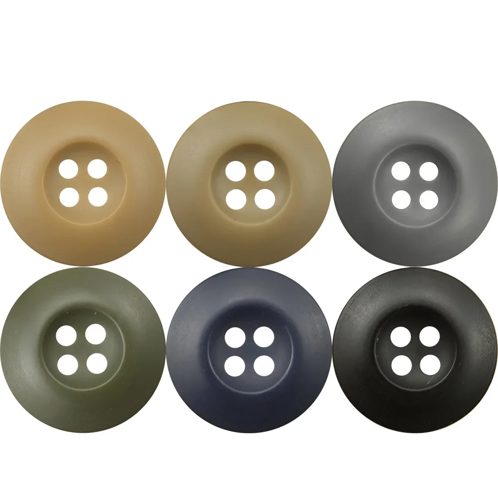 Resin Button Casual Sweater West Suit No-Gloss Loose Fit Men's Clothing Accessories Green Khaki Deep Blue Military Style Pants
