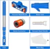 Upgrade 40" Portable Pool Vacuum Cleaner,Pool Underwater Vacuum Jet Cleaner w/Brush 2