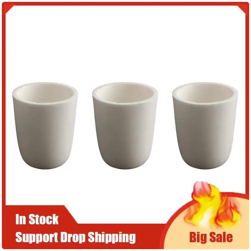 Top Deals 3X 30Ml Alu 99% Conical Corundum Crucible Melting Furnace Crucible Metal Casting OVP 32 X 38 X 45 25Mm