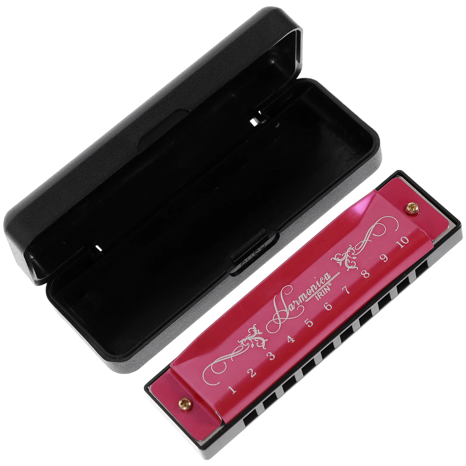 

Early Educational Toy Portable Harmonica Musical Instrument Students Small Harmonica Portable Holes Tones Harmonica