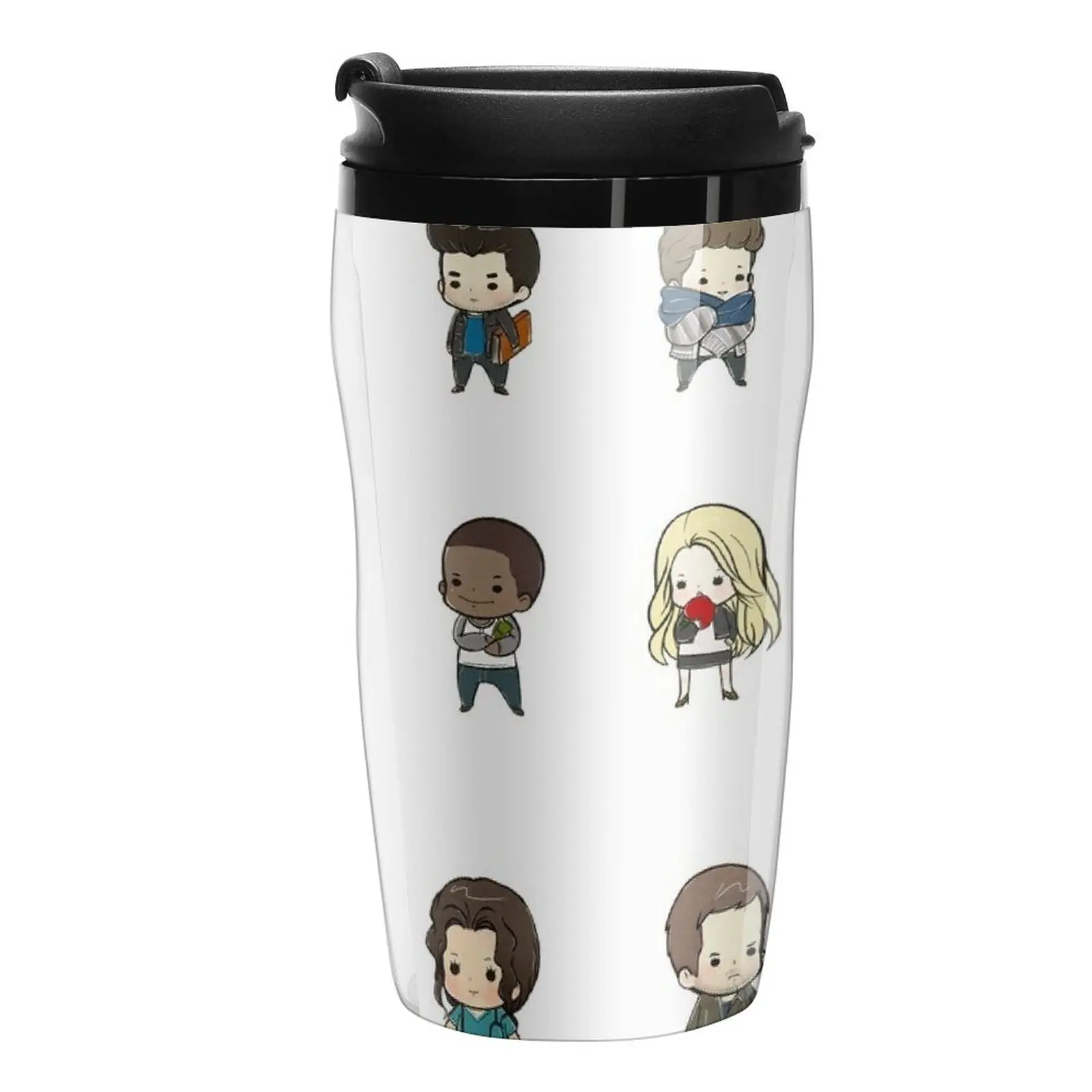 

New Teen Wolf Chibi Set Travel Coffee Mug Nespresso Cup Game Coffee Cups