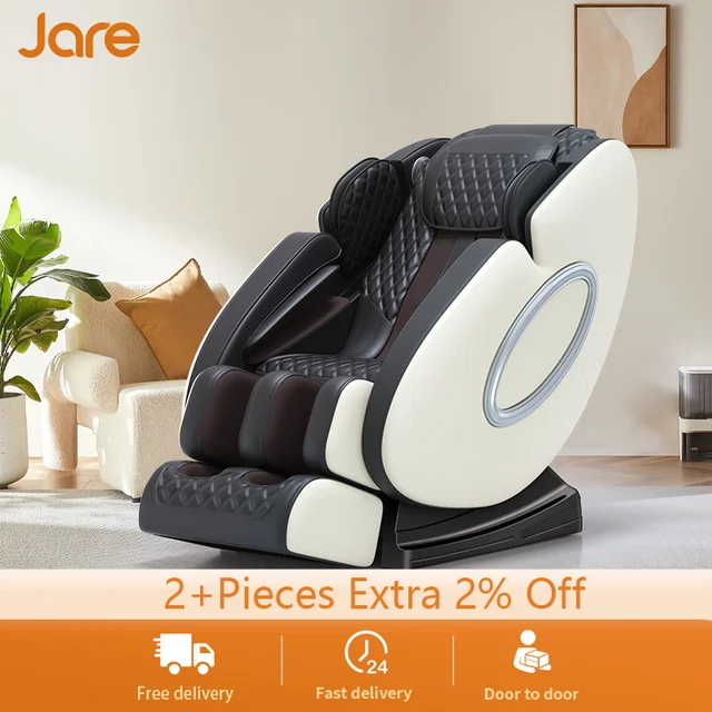 Jare v6 Full Body Airbag U-Shaped Pillow Zero Gravity Thai Smart Massage Chair