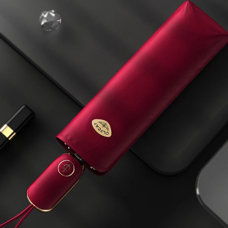 Luxury-Flat-Umbrella-for-Women-UV-Protection-Folding-Cute-Sun-Umbrella-Girls-Windproof-Summer-OLYCAT-Automatic.jpg Luxus Lapos Esernyő Nőknek Uv Védelem Összecsukása Aranyos Napsósárlányok Szélálló Nyári Olycat Automatikus Parasol - Image 3