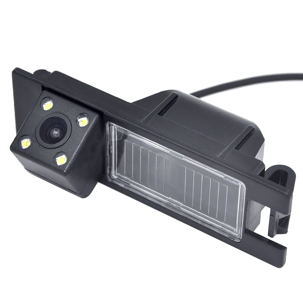 자동차 HD 4LED 후면보기 백업 카메라, Opel Astra H J Corsa Meriva Zafira Insignia FIAT Buick Regal 용 리버스 카메라