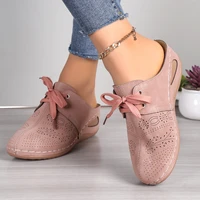 New Summer Shoes Classic Retro Baotou Slippers Fashionable Hollow Design Wedge Slippers Comfortable Outdoor Beach Shoes - Image 3