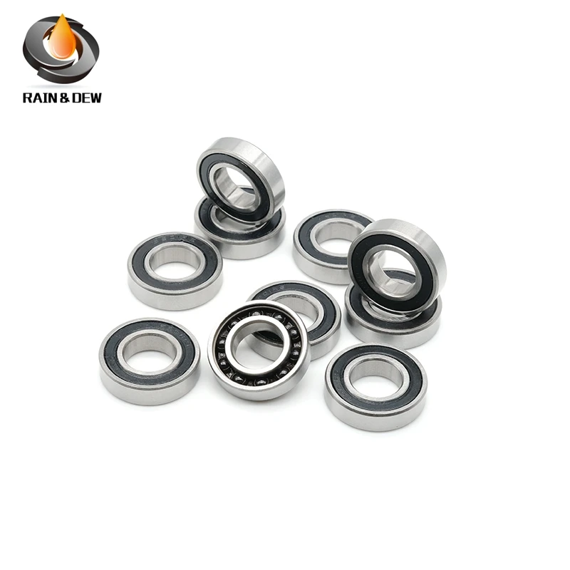 607 하이브리드 세라믹 베어링, ABEC-7 자전거 하단 브래킷 및 예비 부품, 6901RS Si3N4 볼 베어링, S607RS CB 세라믹, 7x19x6mm, 2 개