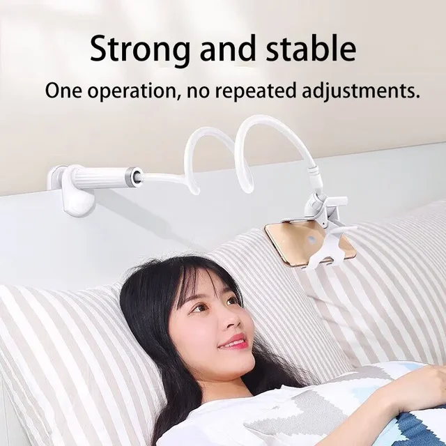360 Clip Mobile Phone Holder Stand Portable Flexible Lazy Bed Desktop Bracket Desk Mount Stand Base For iPhone Samsung Xiaomi 2