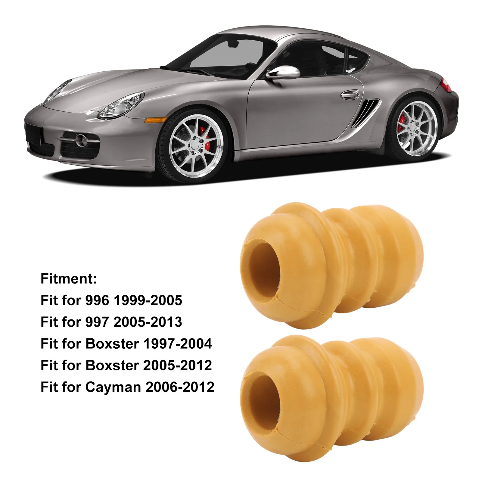 

99634302 1pair Strut Bump Stop Rubber Strut Shock Mount Bump Stop Bushing For Cayman 1997-2012
