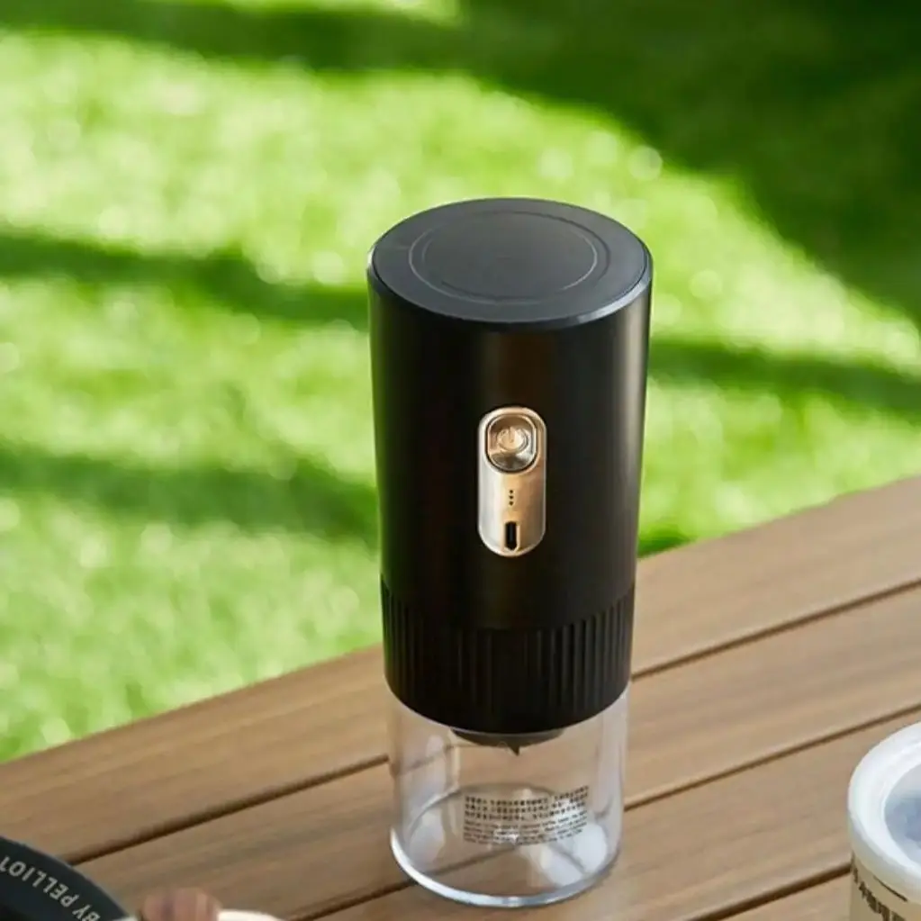 valentines day gifts New and upgraded portable electric coffee grinder USB charging professional grinding coffee bean grinder 4
