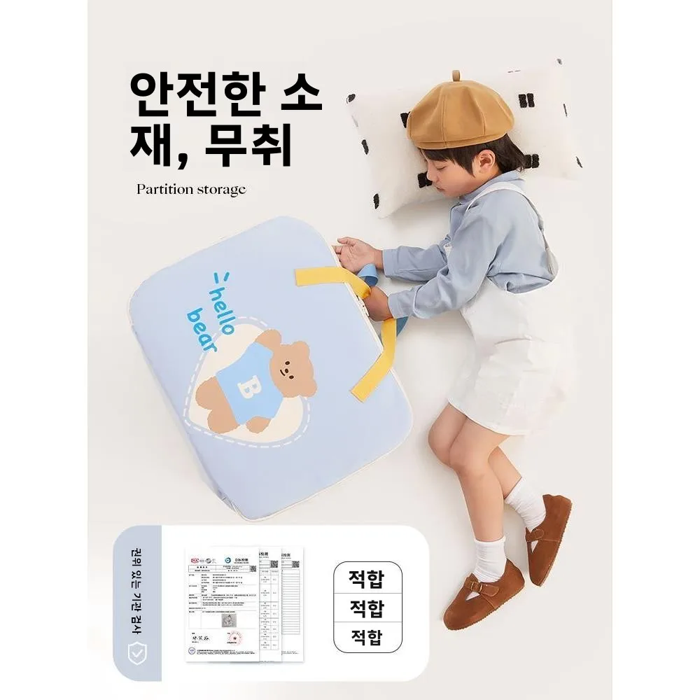 방수 옥스포드 천 보관 가방 유치원 이불 면 이불 휴대용 가방 방습 아동복 가방
