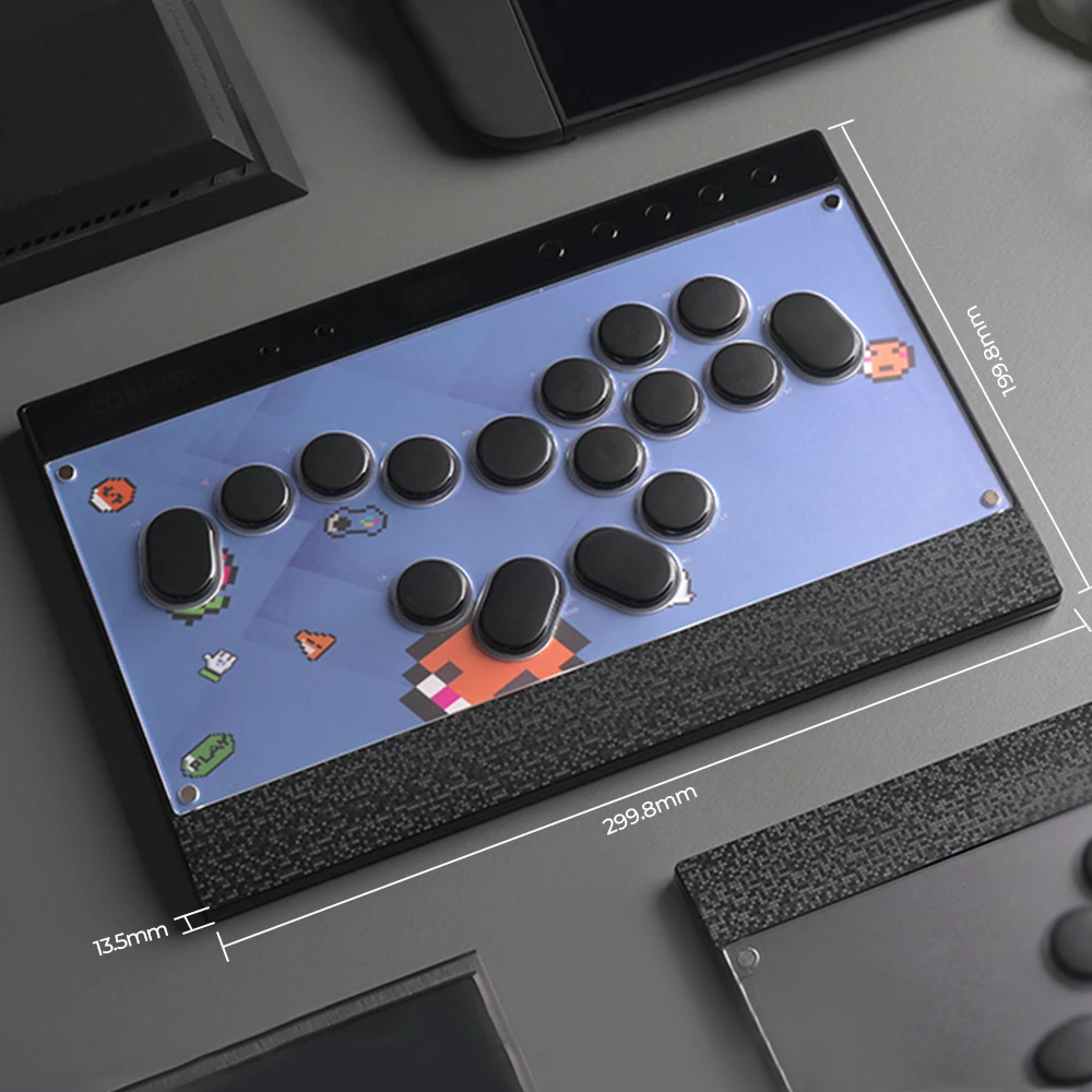 Haute42 Magnetic Stickless Arcade Controller Keyboard C16-S