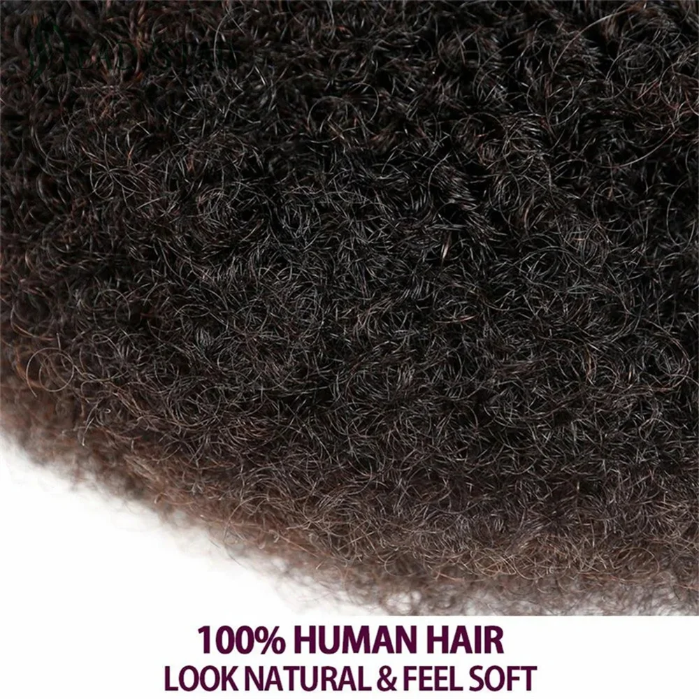 Brazilian Remy Hair Afro kinky Curly Bulk Human Hair For Braiding 1 Bundle 30g/pc Natural Color Braids Hair No Weft 3