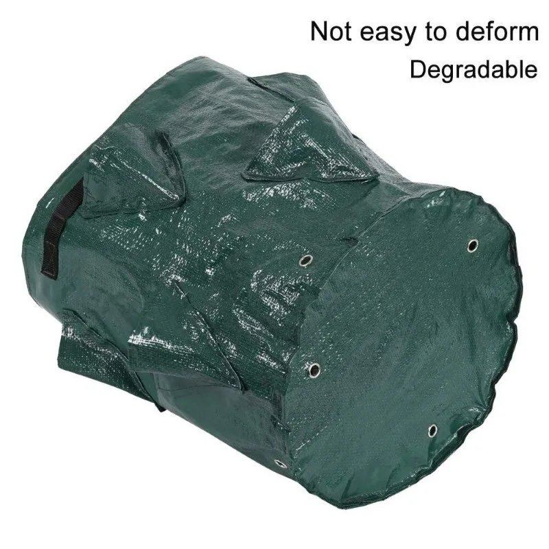 Versatile PE Grow Bags for Strawberries, Potatoes, and Vegetables - 5/7/10 Gallon Planter Containers