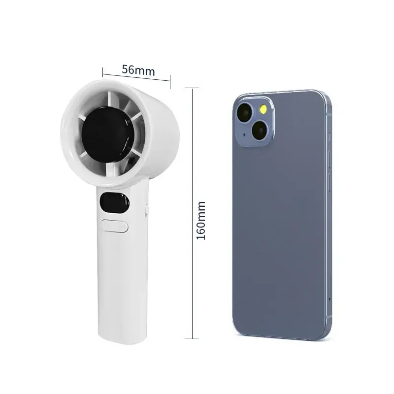 M11 High Speed Handheld Fan USB Turbine Handheld Violent Fan Infinite Speed Control Mini Portable Small Fan Summer Holiday Gift 6