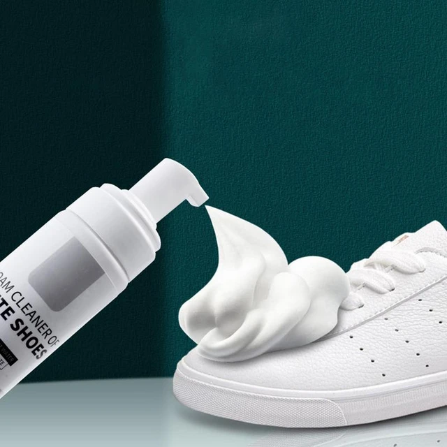  Sneaker Whitener, Non Stick Mild Formula Shoe Whitener For  Sneakers, Easy To Use And Removes Stains Quickly White Shoe Cleaner, White  Shoe Polish For Leather Canvas Foam Rubber Fabrics : Clothing