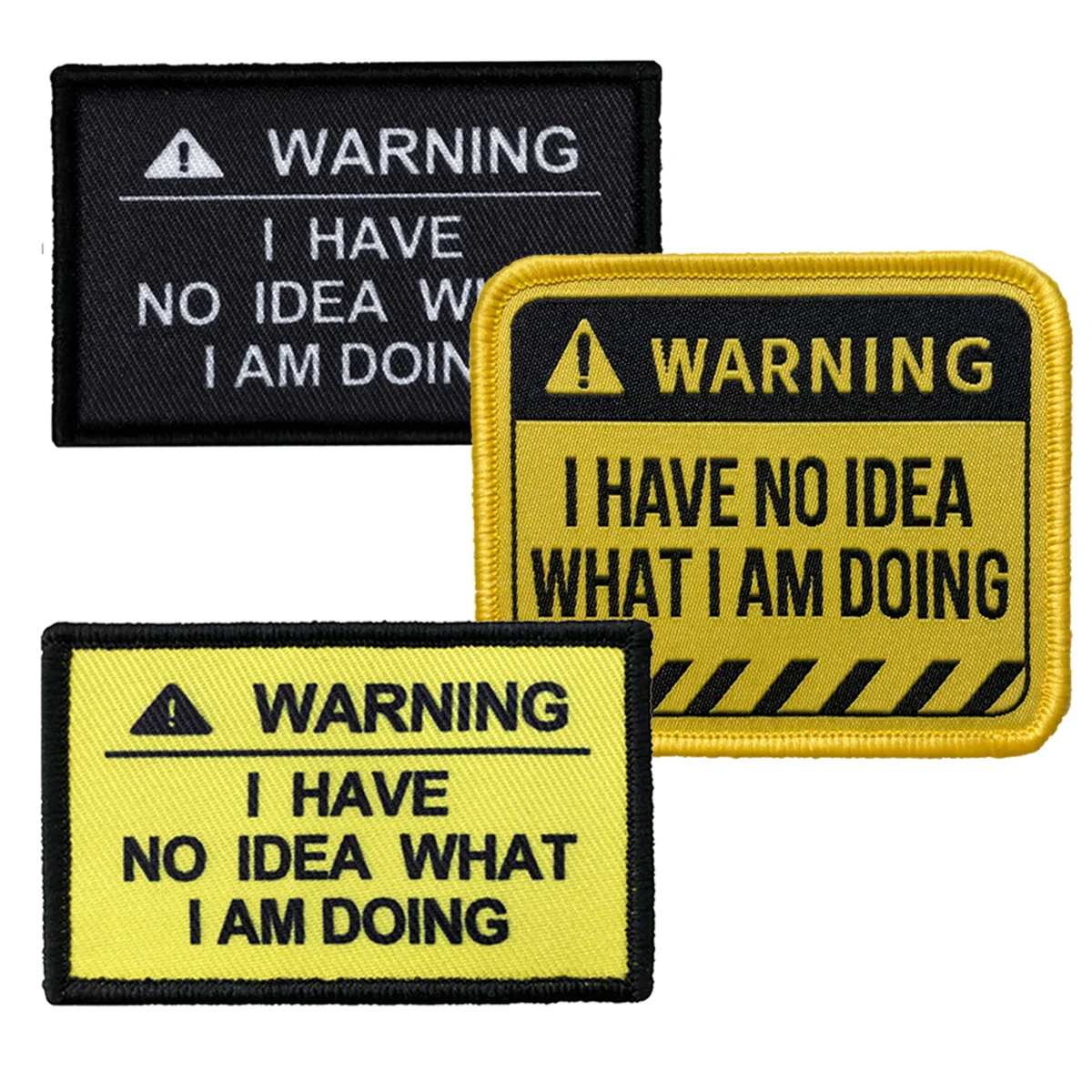 I Have No Idea What I Am Doing Morale Patch With Hook And Loop Backing For Clothes,Hat,Backpack