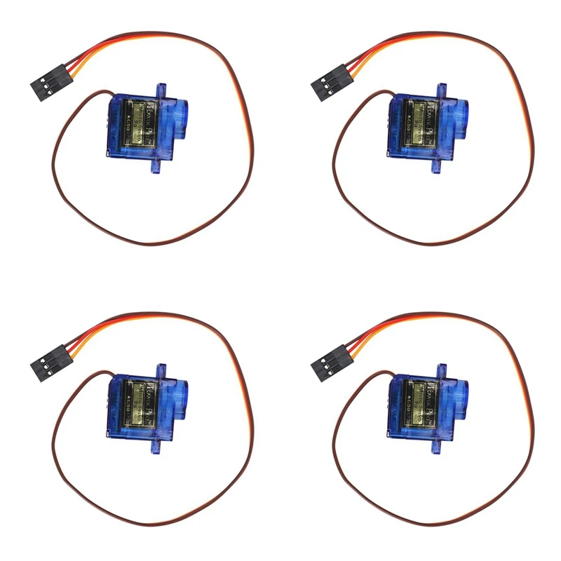 

12 шт. умная электроника RC Mini 9G 1,6 кг сервомотор Sg90 Для RC 250 450 Вертолет самолет автомобиль Лодка