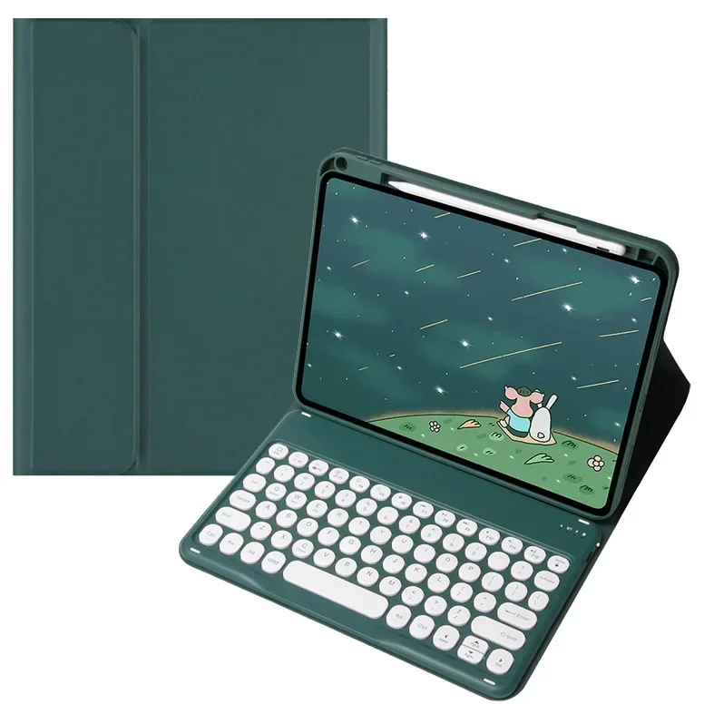 Premium Keyboard Case with Pencil Holder - Magnetic Protective Cover