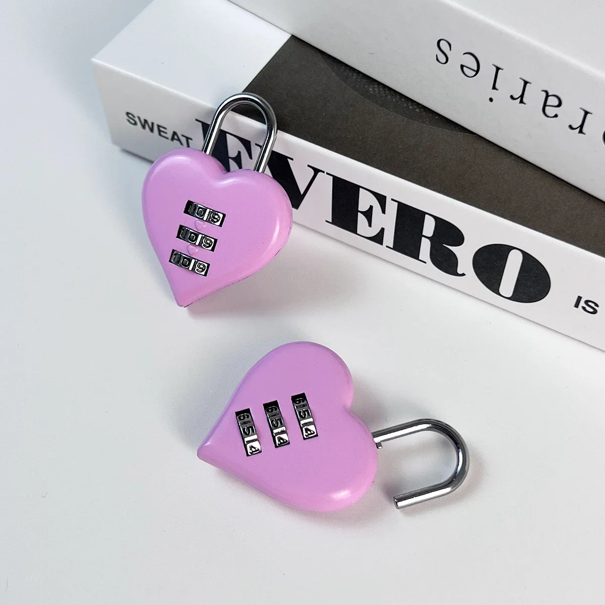 Love Lock Heart-shaped Combination Lock