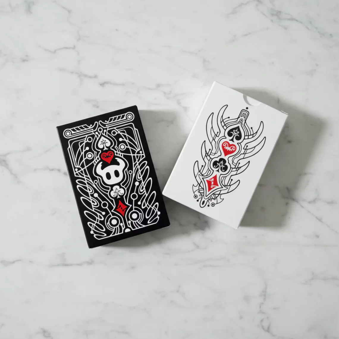 Hollow Knight Standard Tabletop Poker Card Set Black and White Playing Card Game Card Group Portable Creative Board Game Gift
