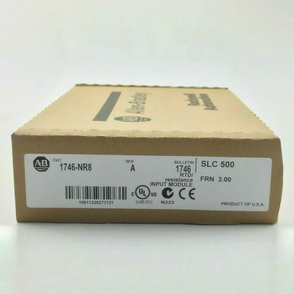 

New Factory Sealed 1746-NR8 SER A SLC500 RTD Resistance Input Module 1746NR8
