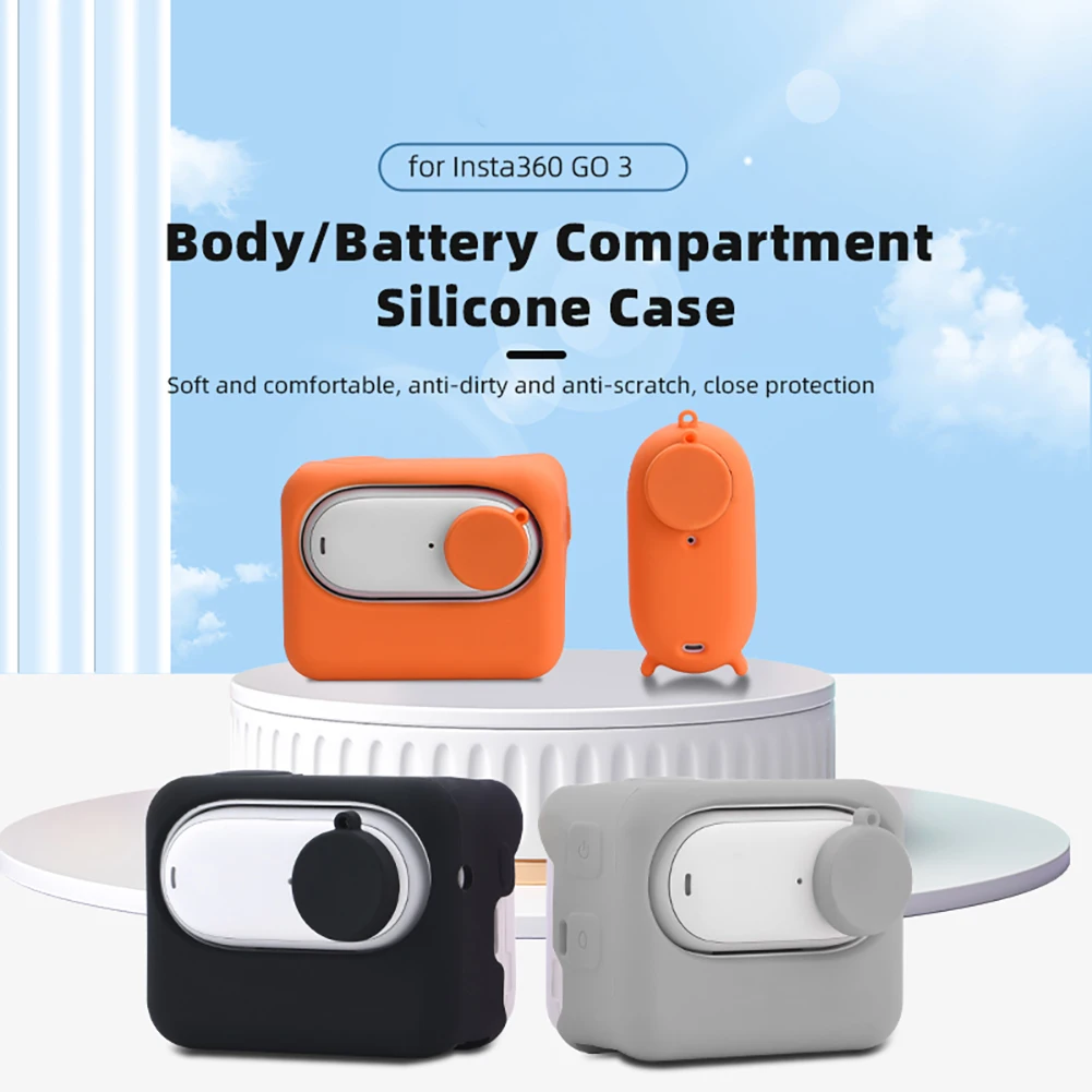 

Силиконовый защитный чехол для камеры с защитой от ударов и царапин