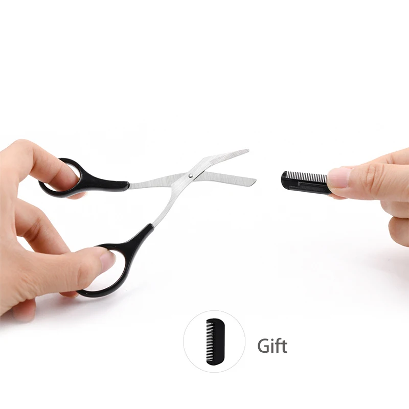 Eyebrow Trimmer 1Pc Eyebrow Trimmer Epilator Hair Comb For Eyebrows Hair Trimmer Eyebrow Scissors Makeup Tools Accessories Beauty Health